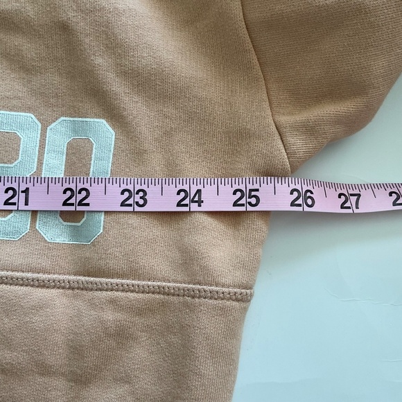 PE Nation Organic Cotton Nude Collision Hoodie Sweatshirt XS Oversized Boho Cozy - Picture 9 of 11